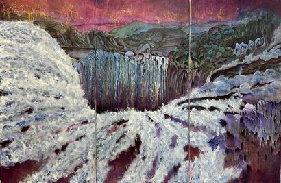 Geography of Phantasy #1-2 - a Paint Artowrk by Peggy PY  Sin 